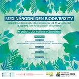 V Zoo Brno oslavíme Mezinárodní den biodiverzity