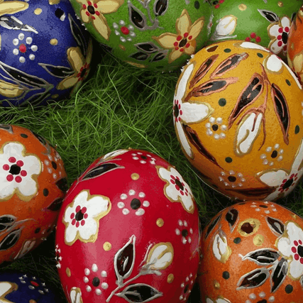 Velikonoční kraslice.