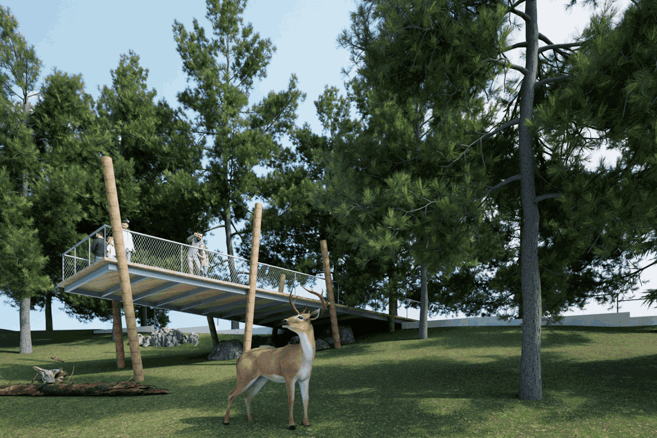 Archa jménem Zoo - jelen milu