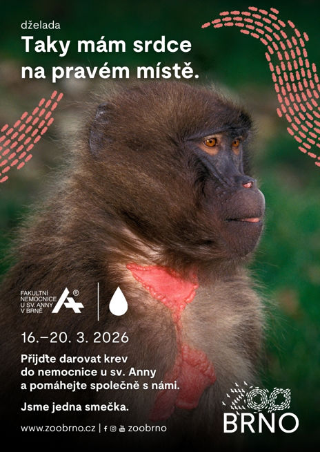Plakátek k akci Týden dárcovství krve