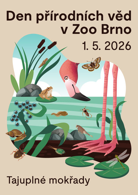 Plakát na den přírodních věd v Zoo Brno