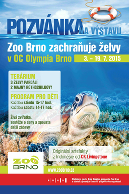 Zoo Brno zachraňuje želvy v Olympii Brno