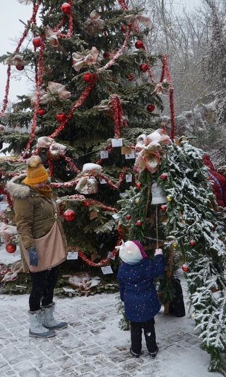 Mikuláš a rozsvícení vánočního stromu