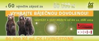 Vyhlášení soutěže CK Livingstone o zájezd za 60 tisíc