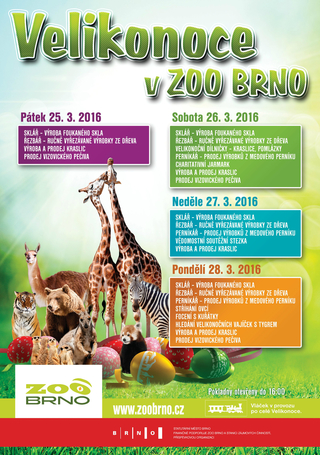 Velikonoce v Zoo Brno